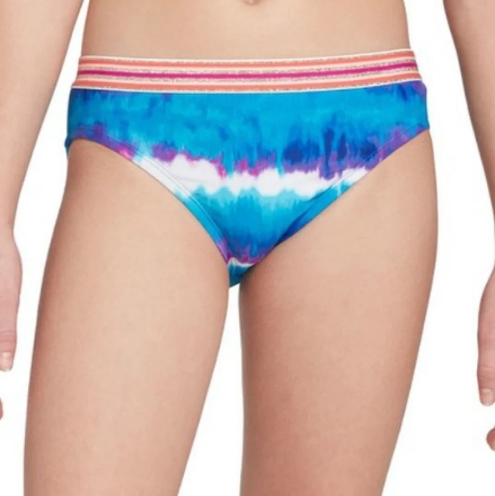 DSG Girl's Size XL Swim Bottoms Blue Dicks Sporting Goods Set The Bar